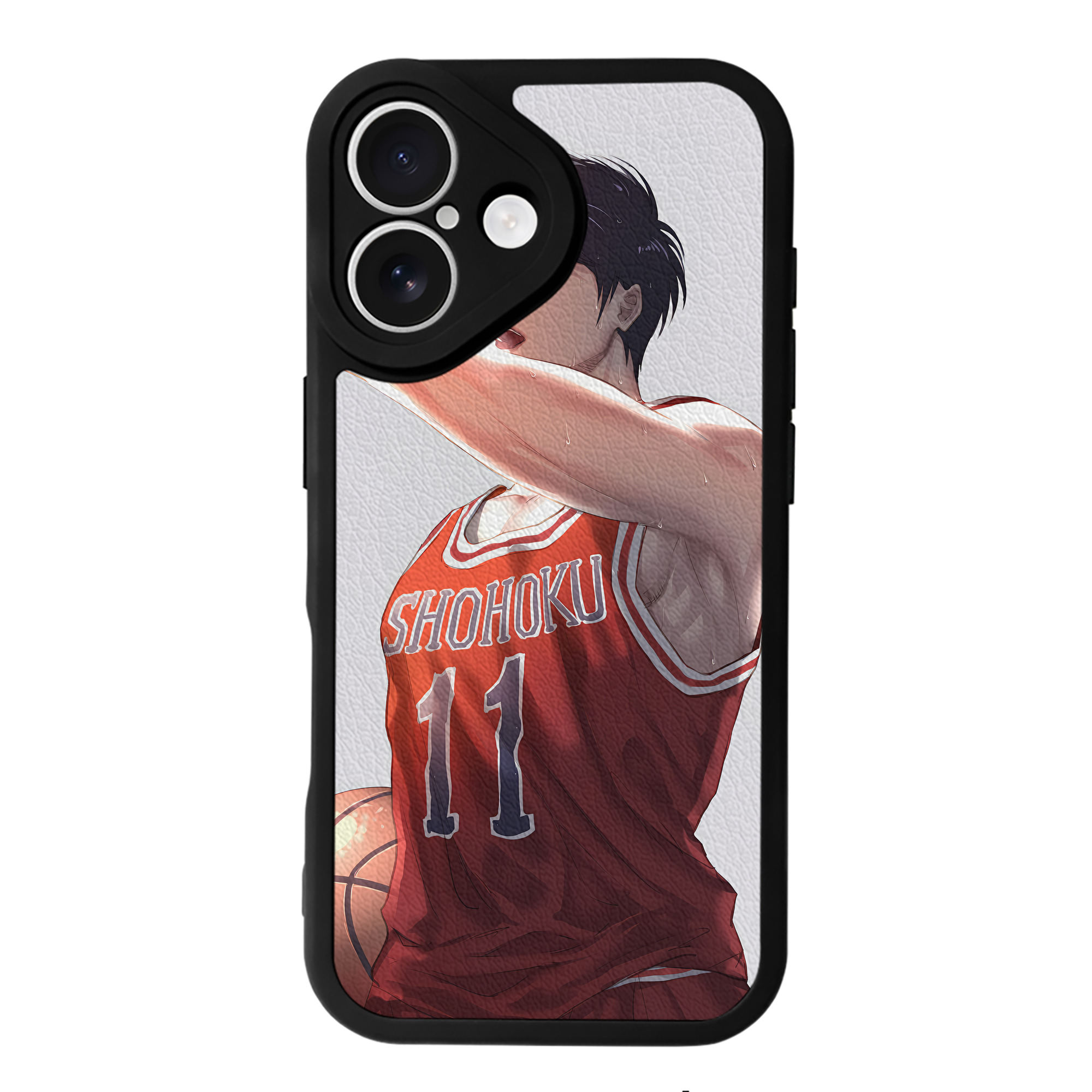 （画像用） SLAM DUNK／スラムダンク 【iPhone 16シリーズ対応】シリコンスマホケース（レザー調） 材質：シリコン